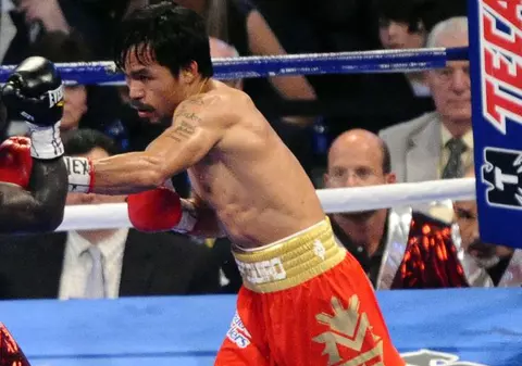 Boxerul Manny Pacquiao, internat din cauza unor probleme abdominale 