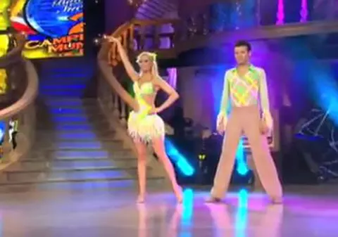 Video| Laura Cosoi şi Bogdan Boantă au trecut de duel la "Bailando por un sueno"