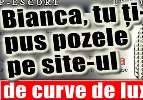 «Da, chiar eu sunt cea din poză»