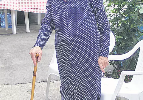 Cea mai bătrână bucureşteancă:«Nu am băut şi nu am fumat niciodată»