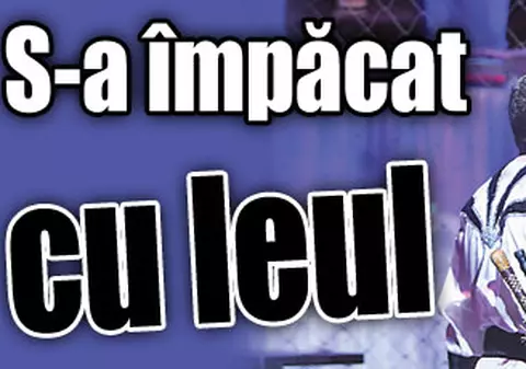 S-a împăcat cu leul