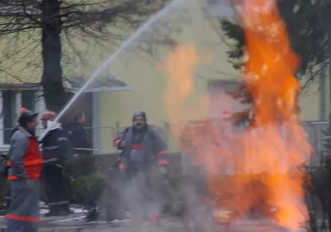 Explozie pe magistrala de gaz metan