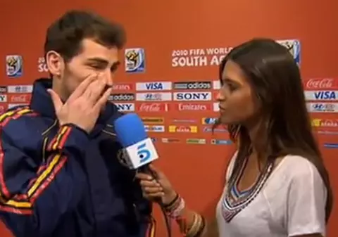 Video | Iker Casillas, pus într-o postură jenantă de iubita lui