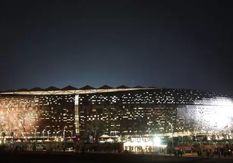 Deflagraţia simţită la Soccer City, datorată unei explozii controlate