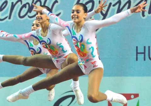 România, locul I la Campionatele Mondiale de Gimastică Aerobică