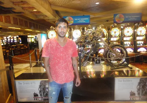 Radu Valcan s-a distrat la cazinourile din Las Vegas | Foto