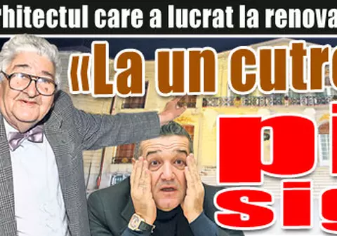 Arhitectul care a lucrat la renovarea palatului lui Becali:«La un cutremur mare, pică sigur!»