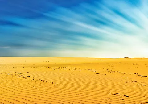 E cald ca în Sahara