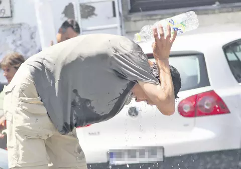 Uuuf, ce cald e în Bucureşti!