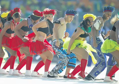 Africa dansează pentru fotbal