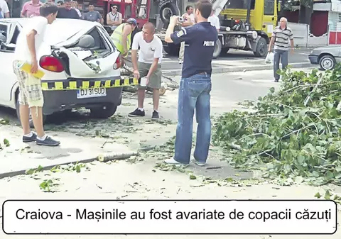 Întreaga Românie, lovită de furtuni