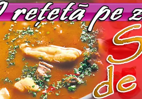 O reţetă pe zi / Supă de gulaş