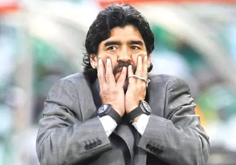 I-o coc lui Maradona