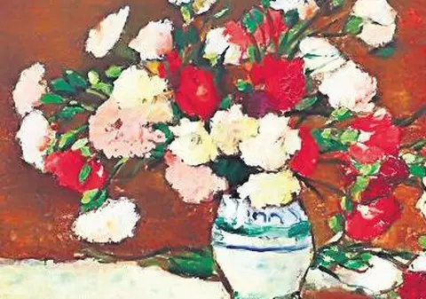 «Garoafele» lui Ştefan Luchian, adjudecate pentru 140.000 €