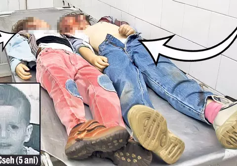 Înainte să le taie gâtul celor doi fii, popa din Mediaş a încercat să-i sugrume