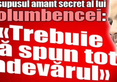Presupusul amant secret al lui Moni: «Trebuie să spun tot adevărul»