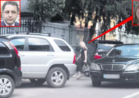 Nevasta lui Vanghelie, cu Merţanu’ la coafor