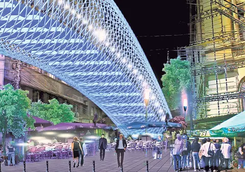 Mai multe zone pietonale ale Capitalei vor arăta ca-n marile oraşe occidentale