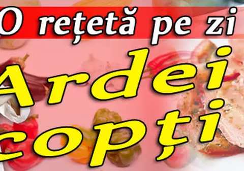 O reţetă pe zi - Ardei copţi