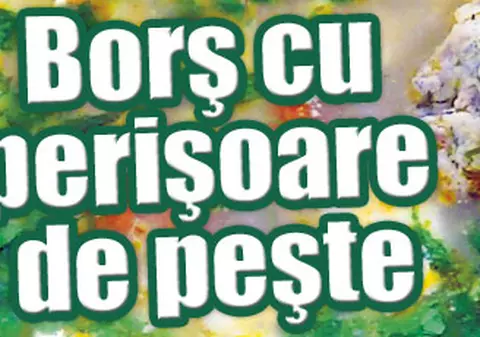 Borş cu perişoare de peşte