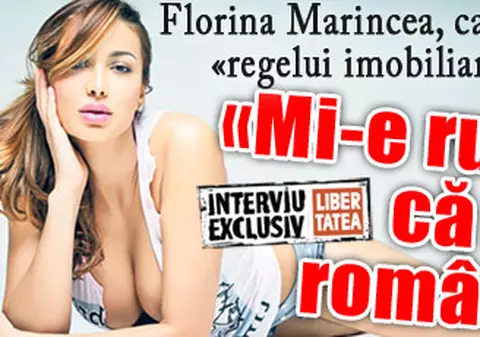 Florina Marincea, femeia care i-a sucit minţile «regelui imobiliarelor» din Italia: 'Îmi e ruşine că sunt româncă'