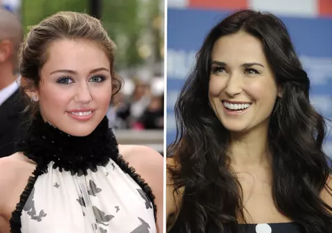 Miley Cyrus şi Demi Moore fac un film împreună 