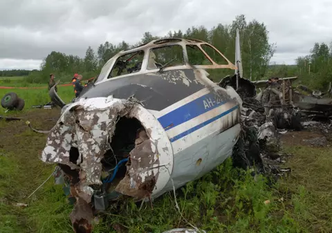 Un avion militar s-a prăbuşit în Siberia