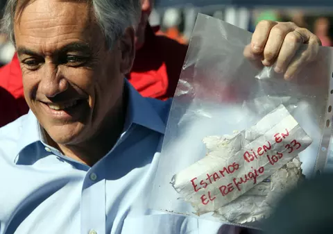 33 de mineri din Chile au supravieţuit 17 zile captivi în subteran
