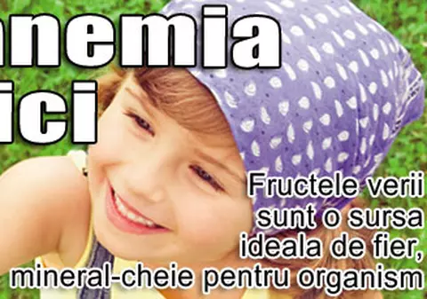 Alungă anemia cu piersici