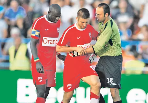 Andrei Cristea, 1.000 € amendă pentru un gol!