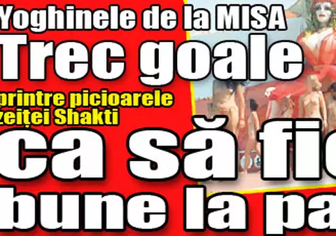 Candidatele la Miss MISA, pictate cu simboluri magice