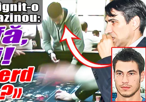 Alex, fiul lui Victor Piţurcă: scandal, înjurături şi pagube de mii de euro la ruletă