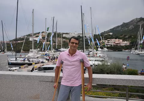 Lucian Mîndruţă, locul III la Swan Rolex Cup, cu velierul "Natalia" 