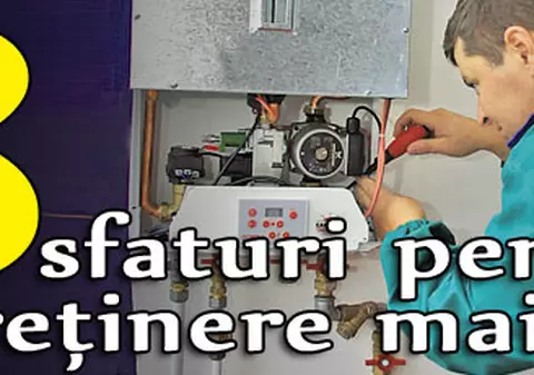 8 sfaturi pentru o întreţinere mai mică