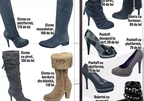 Cu ce te  încalţi  toamna  asta?