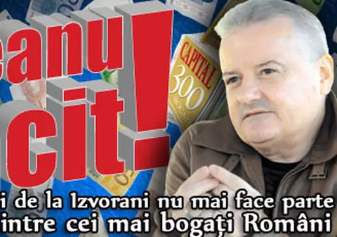 Irinel Columbeanu a ieşit din topul bogaţilor