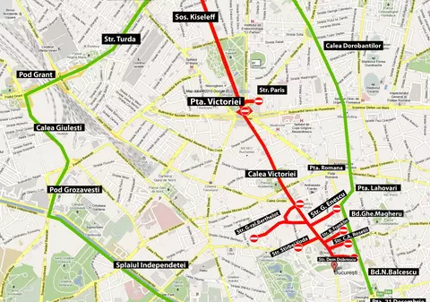 Restricţii rutiere în Bucureşti, în timpul protestelor. Vezi harta cu rutele ocolitoare