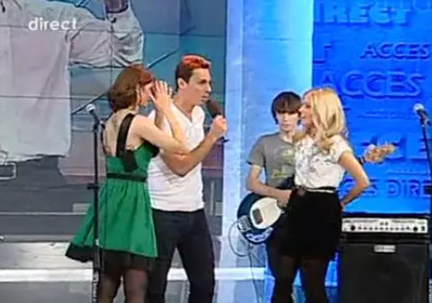Video | Delia Matache a făcut duet cu Mircea Badea în emisiunea "Acces direct"