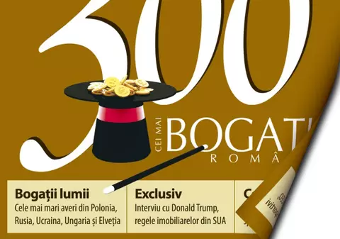 În ce au investit bogaţii din Top 300 Capital?