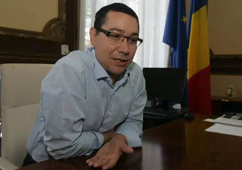 Victor Ponta: "Opoziţia depune astăzi moţiunea de cenzură" 