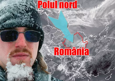 Meteorologii avertizează că în zilele următoare ne loveşte frigul de la Polul Nord