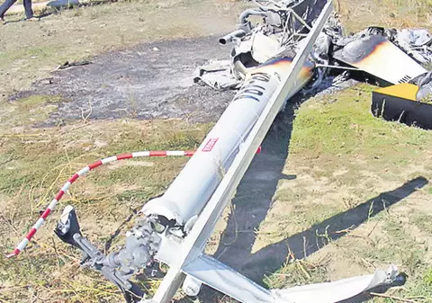 A scăpat din elicopterul care s-a prăbuşit la Tulcea!