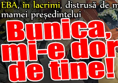 Traian Băsescu a vegheat la căpătâiul mamei