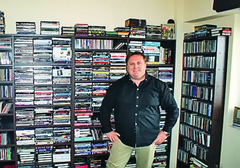 Un impresar are cea mai mare colecţie de CD-uri din ţară