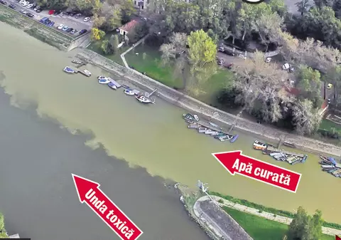 Aşa înaintează «apa morţii»