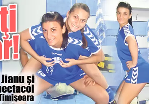 Handbalistele Anca Jianu şi Alina Işfan, fierbinţi în vestiar!