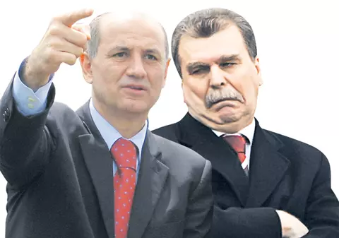 Mihai Zaharia, preşedintele CS Rapid, îi desfiinţează George Copos şi Dinu Gheorghe: «Doi ţepari internaţionali»