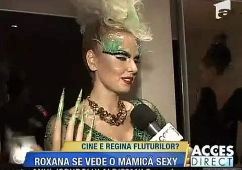 Video | Roxana Ionescu este "Regina fluturilor"