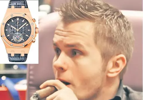 Codin Maticiuc şi-a tras ceas de 150.000 de euro