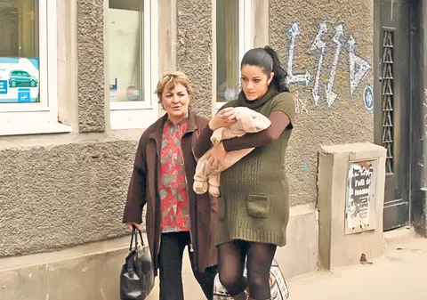 Gabi Balint şi Raluca Petrică, prieteni doar de dragul fetiţei
